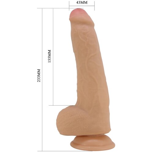 Pretty Love 2025 Dildo Pretty Love Draco Flesh 23,3 Cm Slike
