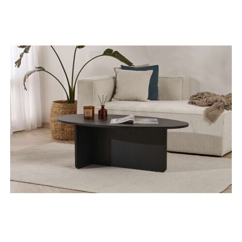 Nordure Klub sto Orba, 120x40x65 cm, Boja hrasta Slike