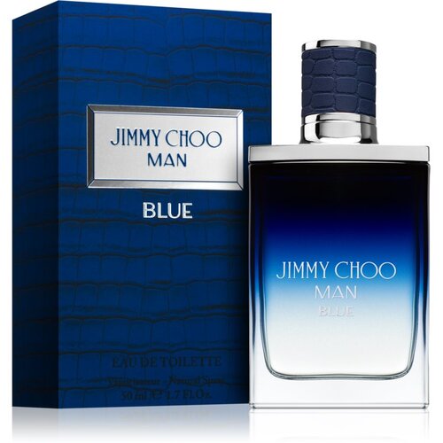 Jimmy Choo Mu&amp;scaron;ka toaletna voda Man Blue, EDT, 50 ml Slike