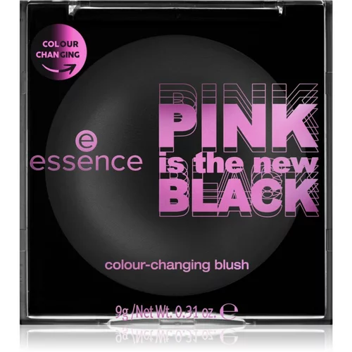 Essence PINK is the new BLACK pH colour changing kremasto rumenilo nijansa pH colour changing 9 g