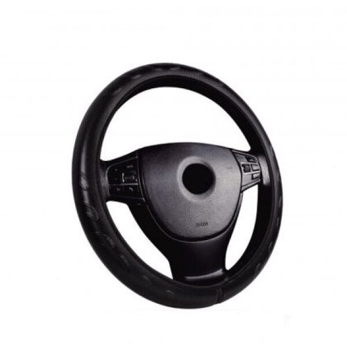 Oem Navlaka za volan Run, 38 cm, Crna Cene