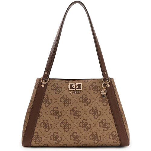 Guess Ročne torbice Karnilla Logo Gfriend Carryall Kostanjeva Cene