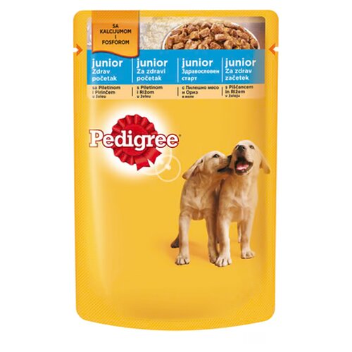 Pedigree kesica junior piletina 100gr Cene
