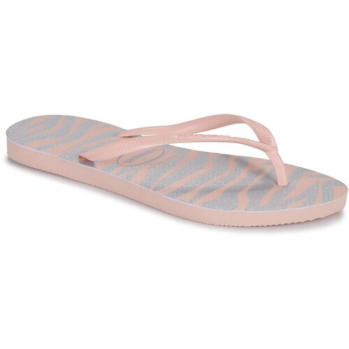 Havaianas SLIM ANIMALS GLITTER Ružičasta Slike