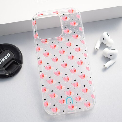 Nanobit Maska za iPhone 16 Pro Hearts Print Cene