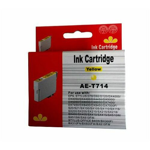 Eurotoner Tinta Zamjenska za Epson T0714 - T0894 Žuta Slike