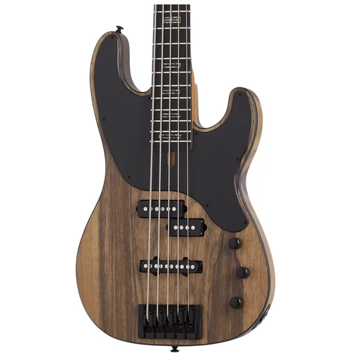 Schecter Model-T 5 Exotic Black Limba bass gitara