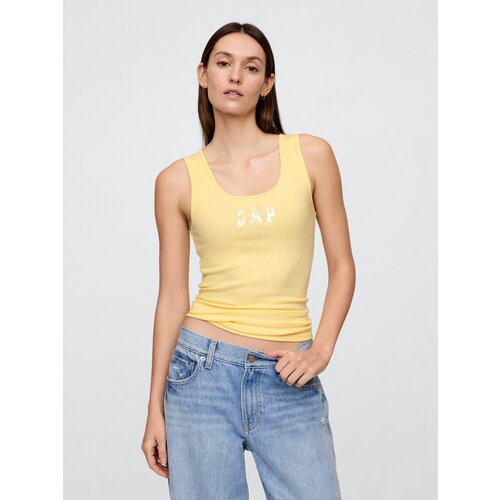 GAP Ribbed tank top with logo - Women's Cene