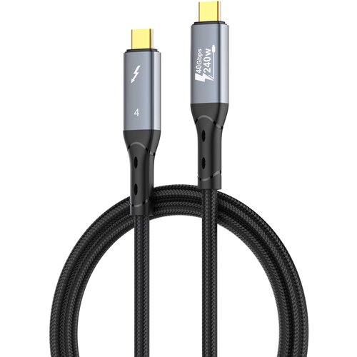 Ldnio Data kabl TC11c/ USB 4.0/ PD3.1/ 240W/ 40Gbps/ 8K 60Hz PD na Type C crni 1m Cene