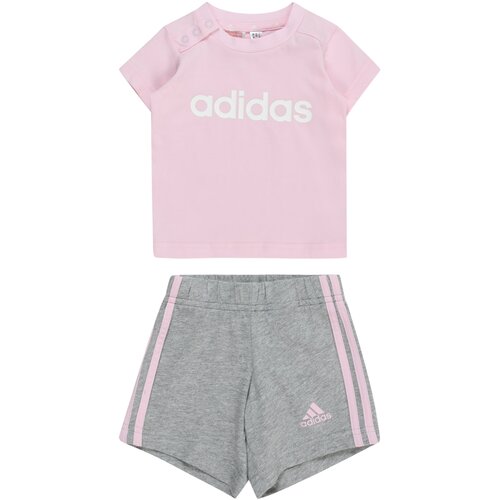 Adidas Odjeća za vježbanje siva melange / roza / bijela Cijene