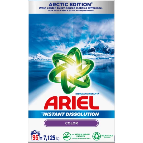 Ariel prašak za veš Arctic Limited Edition 7.125kg,95 pranja