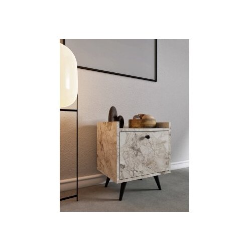 Hanah home noćni stočić dopo ephesus marble Slike