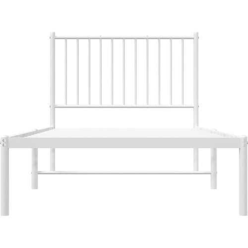  okvir za krevet s uzglavljem bijeli 90 x 190 cm Slike