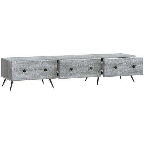  ormar Siva sonoma 147 x 34,5 x 30 cm Konstruirano drvo Slike