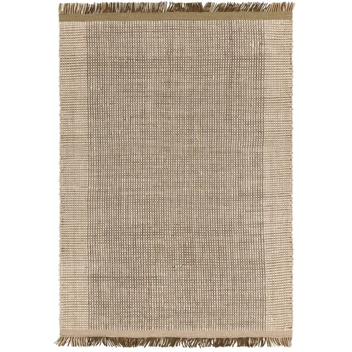 Asiatic Carpets Svjetlo smeđi ručno rađen vuneni tepih 120x170 cm Avalon –