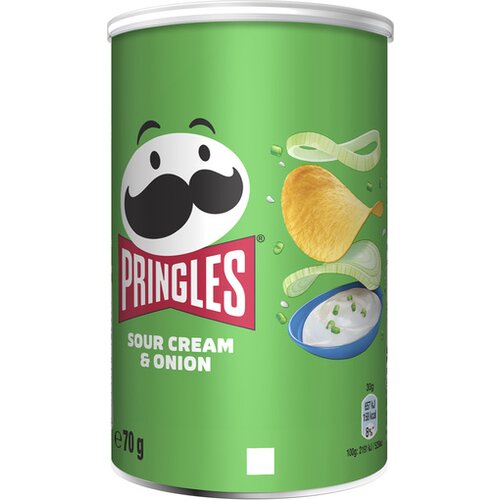 Pringles čips pavlaka i luk 70gr Cene