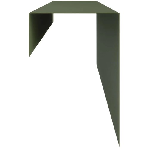 Profil za rubove vrta 10 kom. 100 x 10 x 15 cm Čelik - Maslinastozelena 100 x 10 x 15 cm 10 Slike