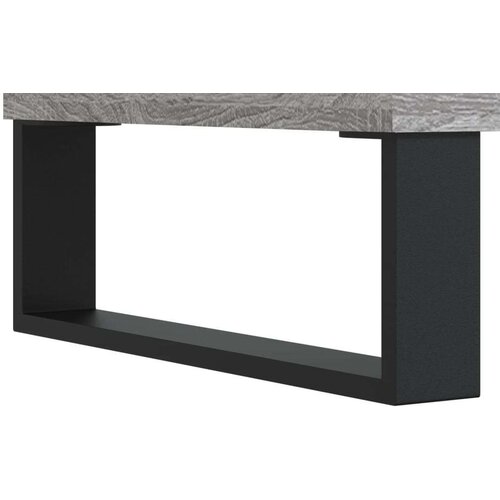 VidaXL Visoka komoda siva sonome 34 5x34x180 cm od konstruiranog drva Slike