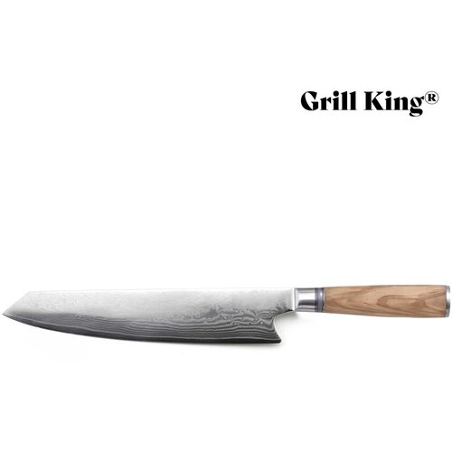 Grill King Damascus Kiritsuke azijski nož &amp;scaron;efa kuhinje, 24 cm Slike