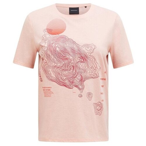 Peak Majice s kratkimi rokavi Explore Rožnata Cene
