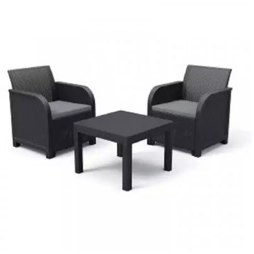 Keter ROSALIE Balkonski set, grafit Slike