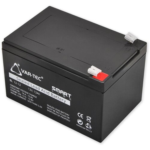 VAR-TEC BATERIJA SMART 12V / 12Ah - velikost: DxŠxV = 151x99x101 mm Cene