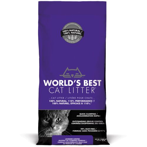 World's Best Worlds Best Cat Litter Lavender Scented pesek za mačke - 12,7 kg Cene