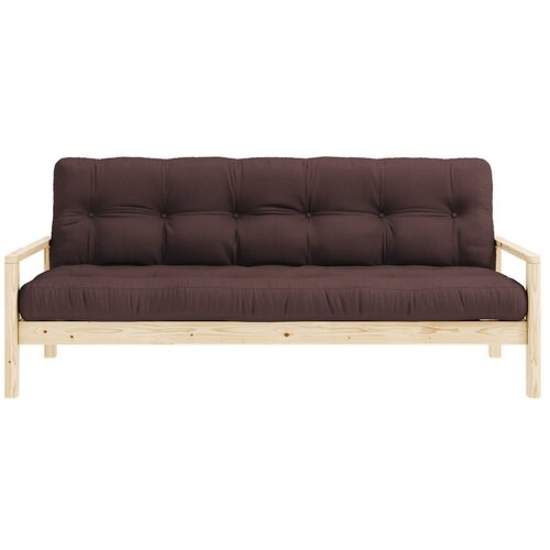 Karup Design Tamno smeđa sklopiva sofa 205 cm Knob – Cijene