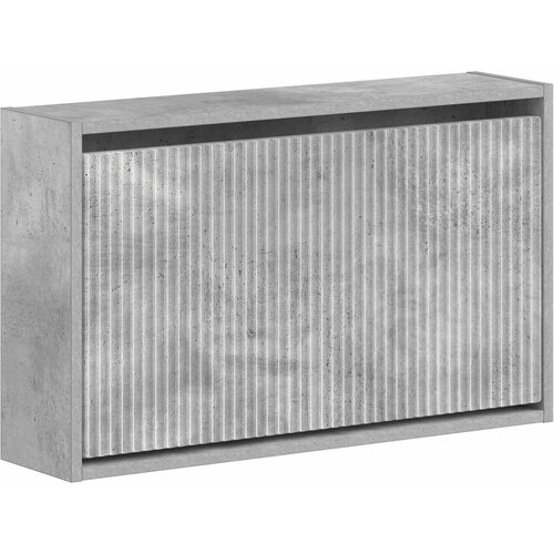  Ormar za cipele na zidu ARNHEM 71 x 17 x 43 cm Betonska siva Cene