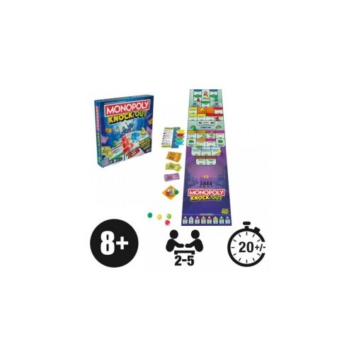  drustvena igra  hasbro monopoly knockout F8995 Cene