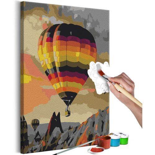  Slika za samostalno slikanje - Colourful Balloon 40x60 Cene