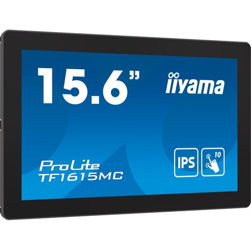 Iiyama ProLite TF1615MC-B1 zaslon na dodir Energetska učinkovitost 2021: E (A - G) 39.6 cm (15.6 palac) 1920 x 1080 piks Cijene