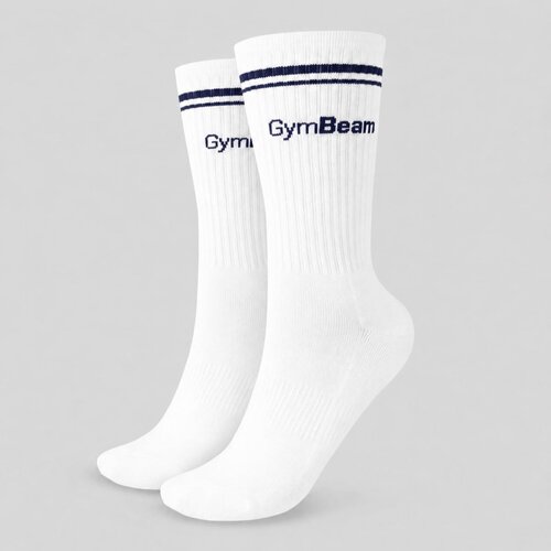 GymBeam Crew Socks White M Slike
