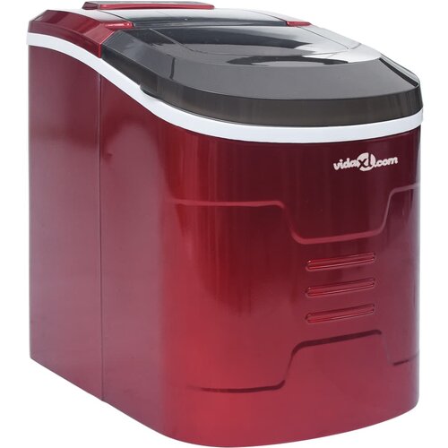 vidaXL Ledomat rdeč 2,4 L 15 kg / 24 h Cene