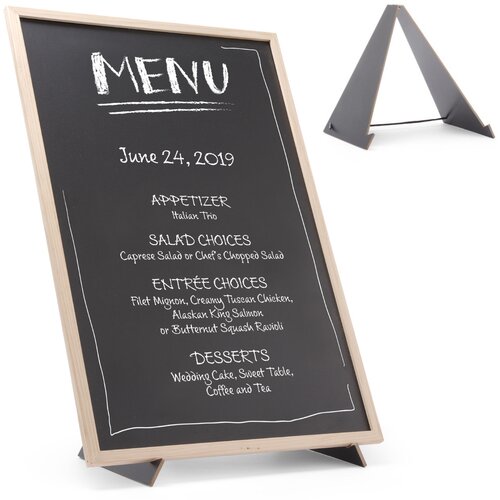 Hendi Oglasna informacijska tabla MENU z nosilno podlago 40x60 cm - 664131, (21389921) Cene