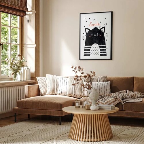  Plakat - Smile 21x30 Crni okvir s margom Slike