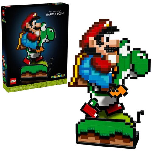 Lego igračka kocke Super Mario Svet: Mario i Јoši 18+ Cene