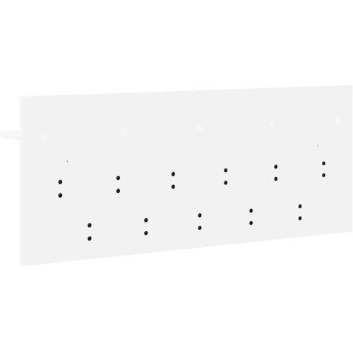  Vje&amp;scaron;alica za kapute na zidu s policom Bijelo 100 x 40 x 12 cm Slike