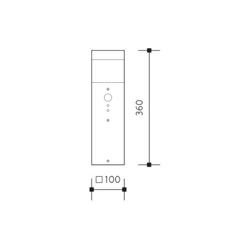  Spolja&amp;scaron;nja senzorska lampa GARD 1xE14/60W/230V IP44 Slike