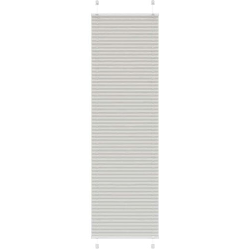 vidaXL Plisirana žaluzija svetlo siva 60x200 cm Širina tkanine 59,4 cm Cene