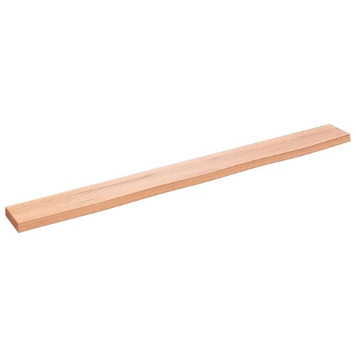 Maison Chic Stenska polica - Viseča Polica svetlo rjava 100x10x2 cm trdna hrastovina, (21784879) Cene