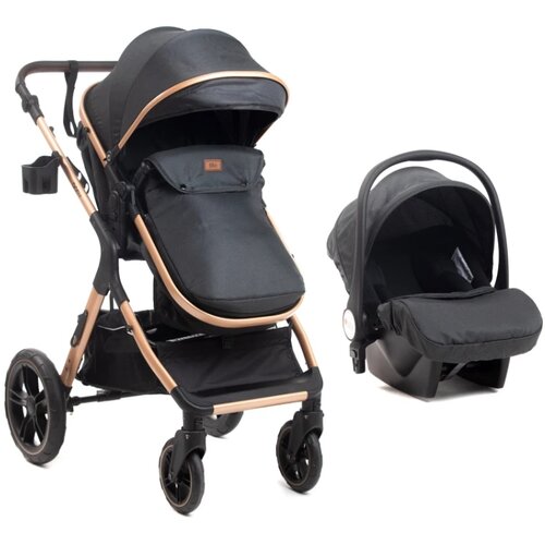 Bbo kolica za bebe 3u1 Dory Black, 0m+ Slike