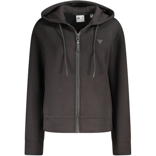 Guess Jeans WOMEN'S ZIP-UP SWEATSHIRT BLACK Cene