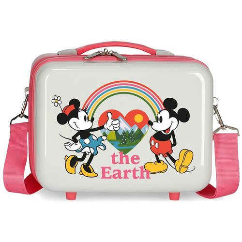 Minnie Beauty case ABS around the world the earth Cene