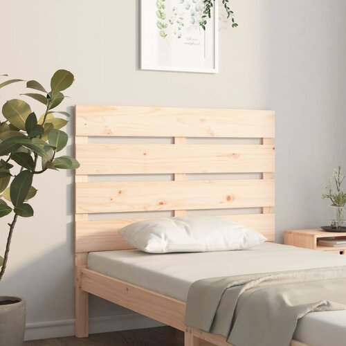 vidaXL Posteljno vzglavje 90x3x80 cm trdna borovina Cene
