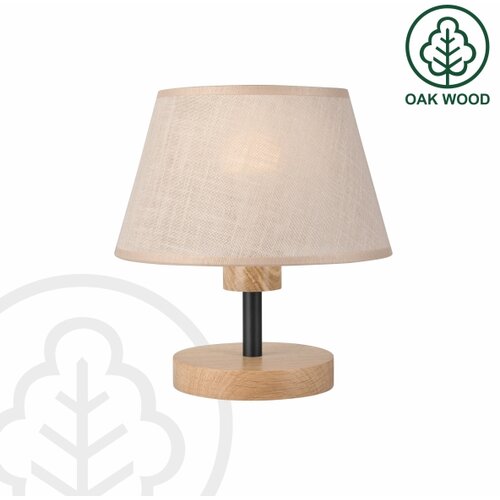  Brilagi - LED stona lampa ANTHONY 1xE14/40W/230V hrast/bež Slike