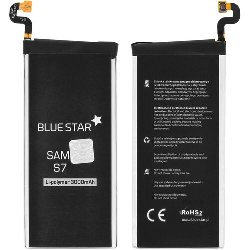 Blue Star Baterija za Samsung Galaxy S7, EB-BG930ABE 3000 mAh Nadomestna baterija, (20524251) Slike