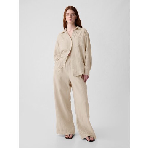 GAP Oversize Muslin Shirt - Women Cene
