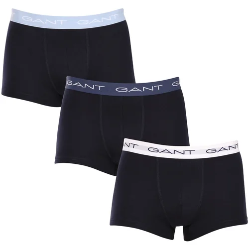 Gant 3PACK men's boxers blue