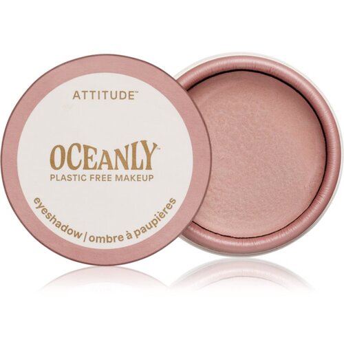 Attitude Oceanly Plastic Free Makeup kremasto senčilo za oči z bleščicami odtenek Pretty in pink 5 ml Cene
